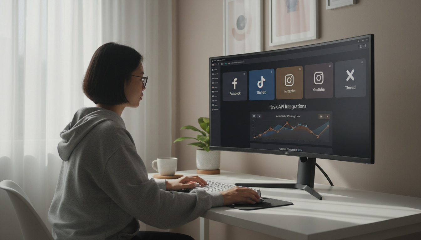 Pro-tips và Tích hợp RevidAPI nâng cao — Ứng dụng AI Tự Động Đăng Bài 6 Nền Tảng Cùng Lúc (FB, TikTok, Insta, YouTube, Thread