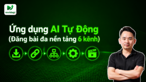 Ứng dụng AI Tự Động Đăng Bài 6 Nền Tảng Cùng Lúc (FB, TikTok, Insta, YouTube, Thread,X) — ảnh bìa | RevidAPI
